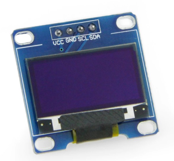 0.96 inch white OLED